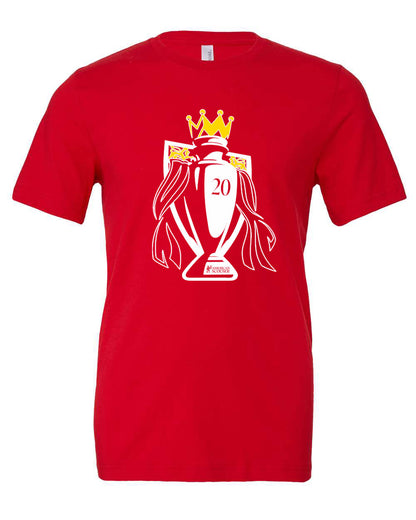 #20 Premier League Trophy Short Sleeve Tee