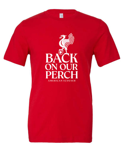 Back on Our Perch – Liverpool FC Champions Shirt Exclusive Design by AmericanScouser.com