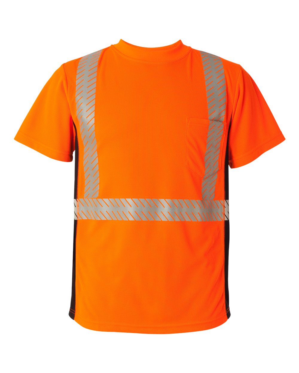 Kishigo - Premium Black Series® Breathable Tape Class 2 T-Shirt - 9114-9115 Custom w/ Solid or Reflective Print