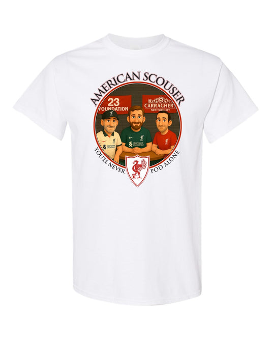 24 Hour Pod-A-Thon TShirt for the 23 Foundation