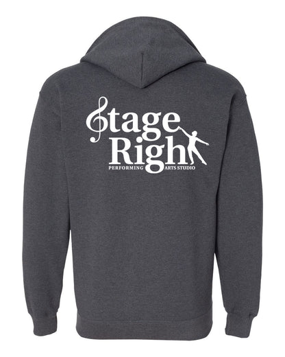 Stage Right Gildan Full Zip Hoodie