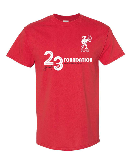 AmericanScouser.com 23 Foundation Red Fundraiser Shirt