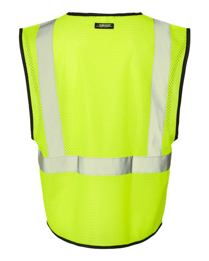 Kishigo - Hook-and-Loop Mesh Vest - 1571-1572 Custom w/ Solid or Reflective Print