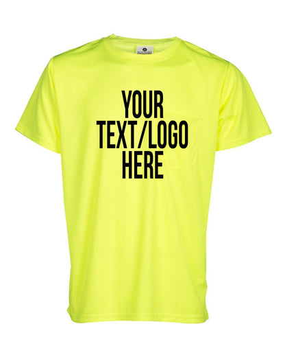 Kishigo - T-Shirt - 9124-9125 Custom w/ Solid or Reflective Print