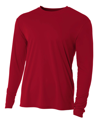 A4 - Cooling Performance Long Sleeve T-Shirt 44+ UPF - N3165