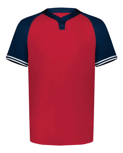 YOUTH Augusta Sportswear - Youth Cutter Henley Jersey 50+ UPF - 6906