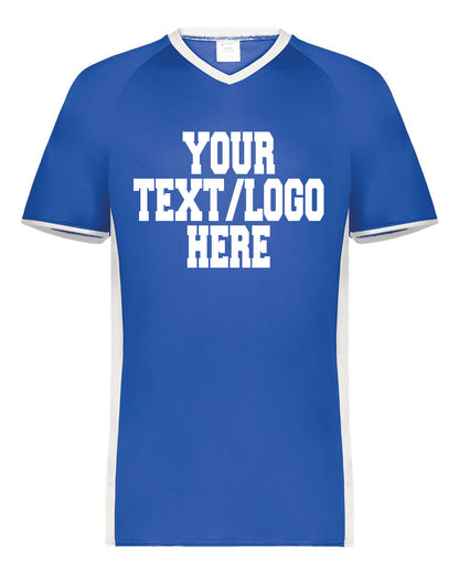 Youth Augusta Sportswear - Cutter V-Neck Jersey +50 UPF- 6908