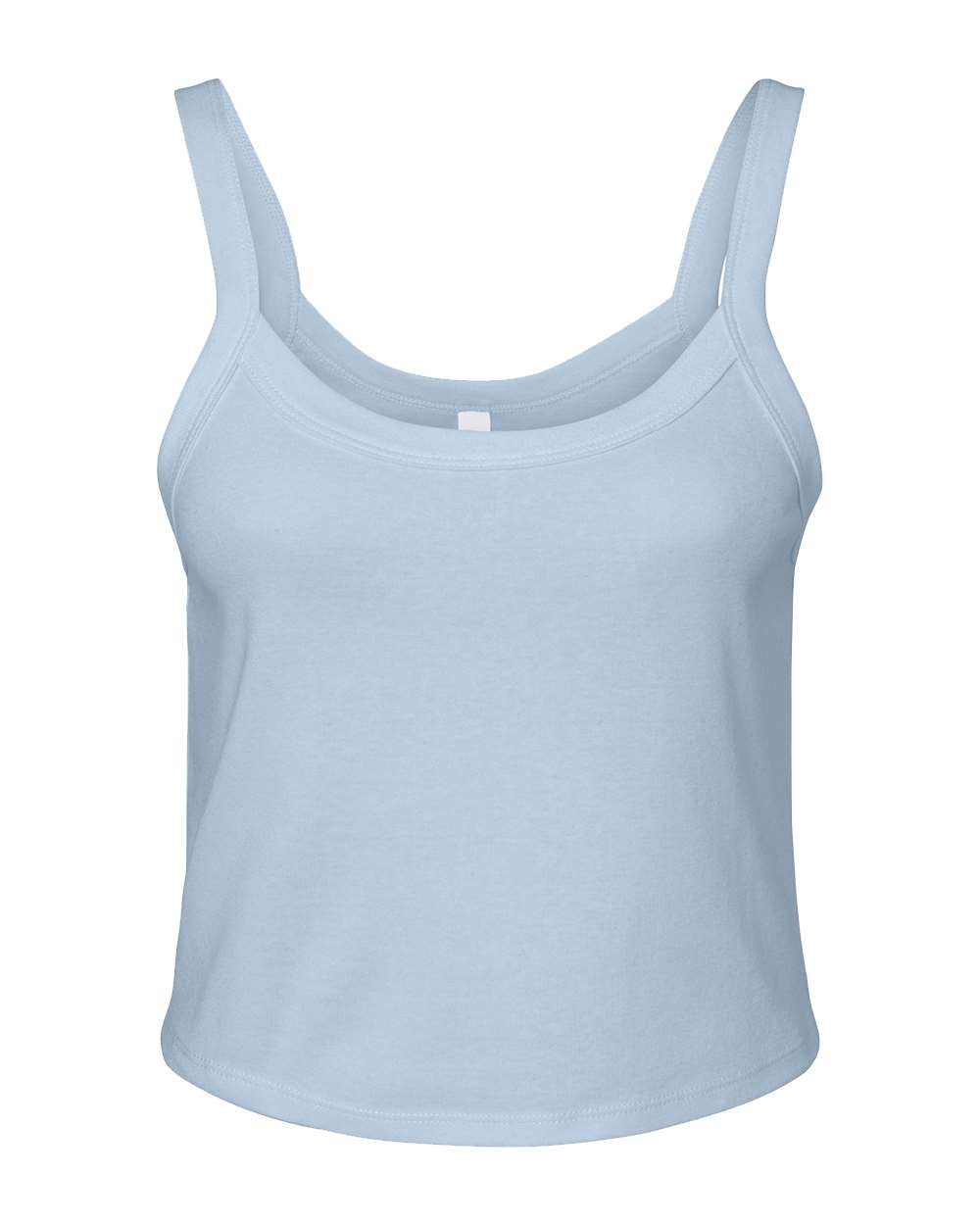 BELLA + CANVAS Women's Micro Rib Spaghetti Strap Tank 1012 Personalized