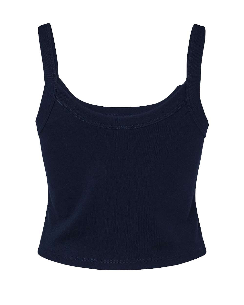 BELLA + CANVAS Women's Micro Rib Spaghetti Strap Tank 1012 Personalized