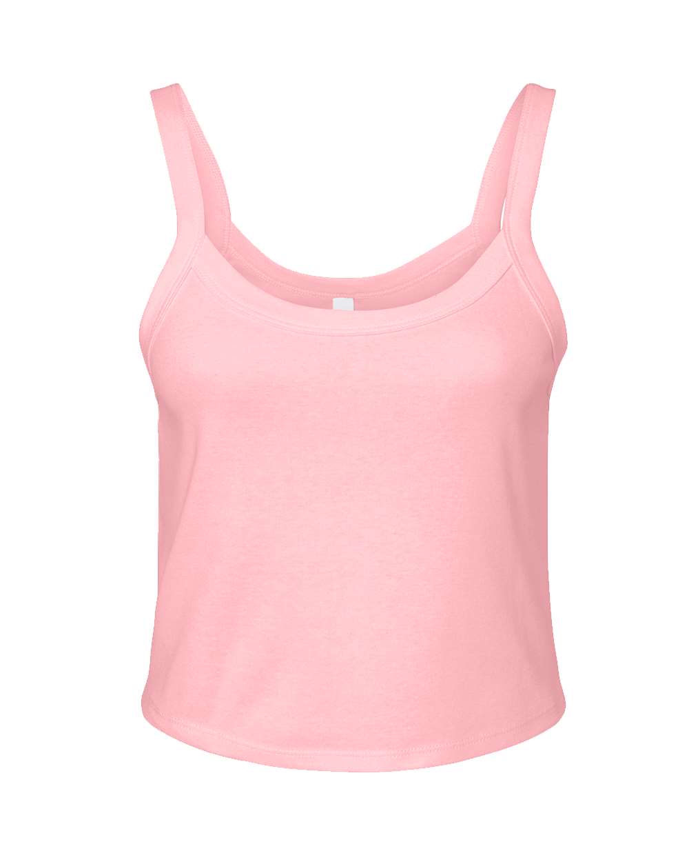 BELLA + CANVAS Women's Micro Rib Spaghetti Strap Tank 1012 Personalized