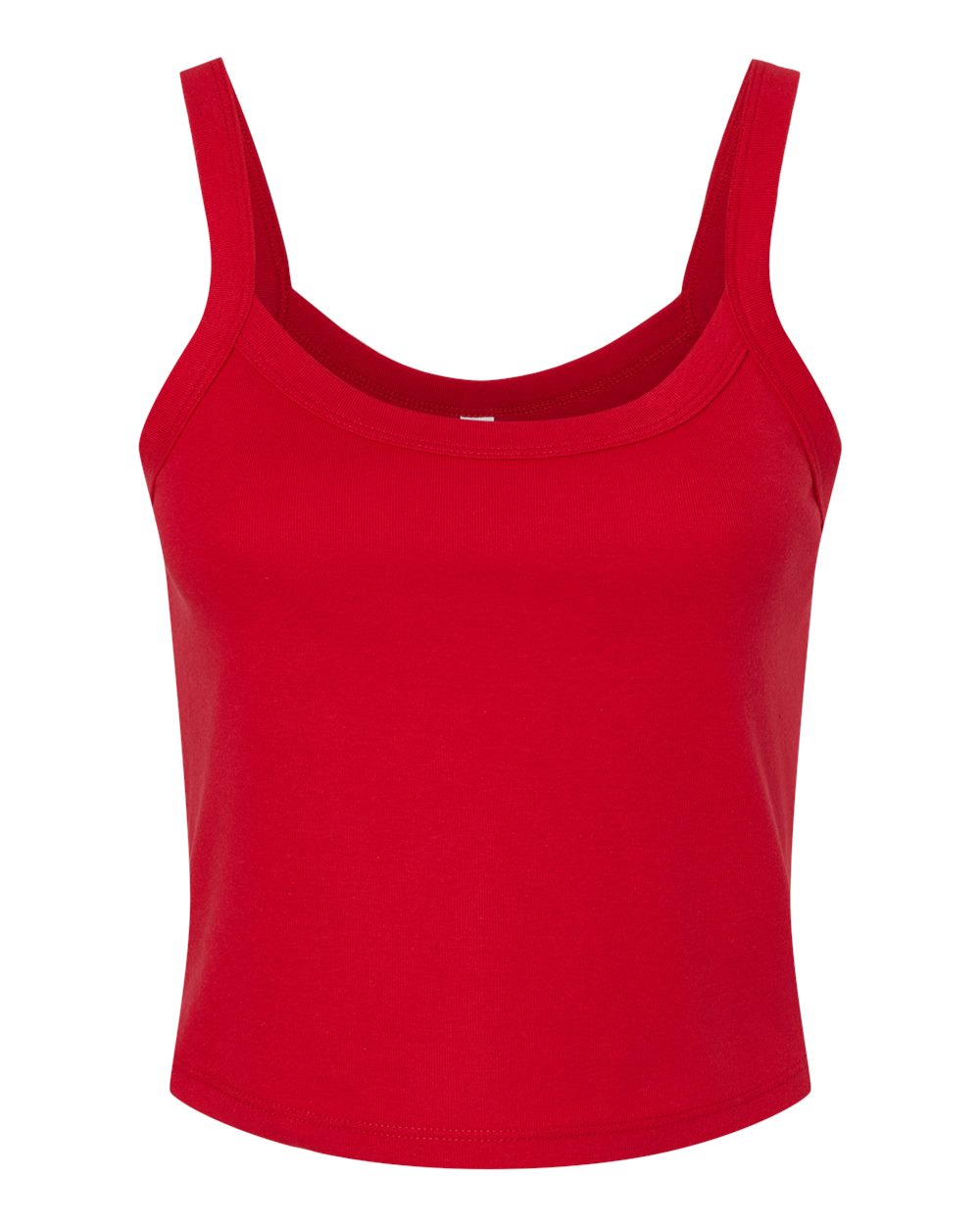 BELLA + CANVAS Women's Micro Rib Spaghetti Strap Tank 1012 Personalized