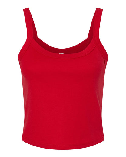 BELLA + CANVAS Women's Micro Rib Spaghetti Strap Tank 1012 Personalized