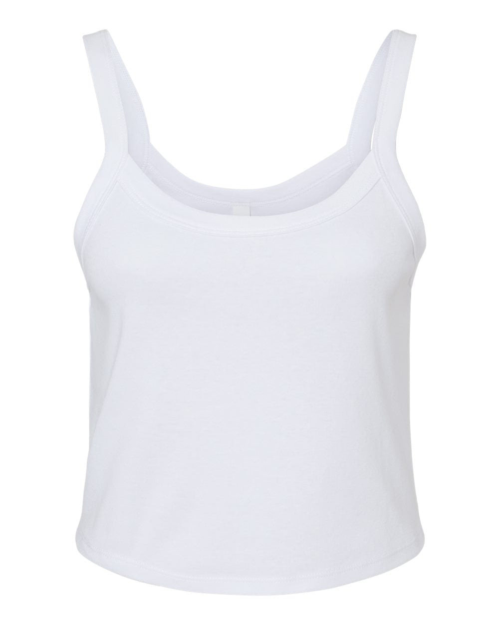 BELLA + CANVAS Women's Micro Rib Spaghetti Strap Tank 1012 Personalized