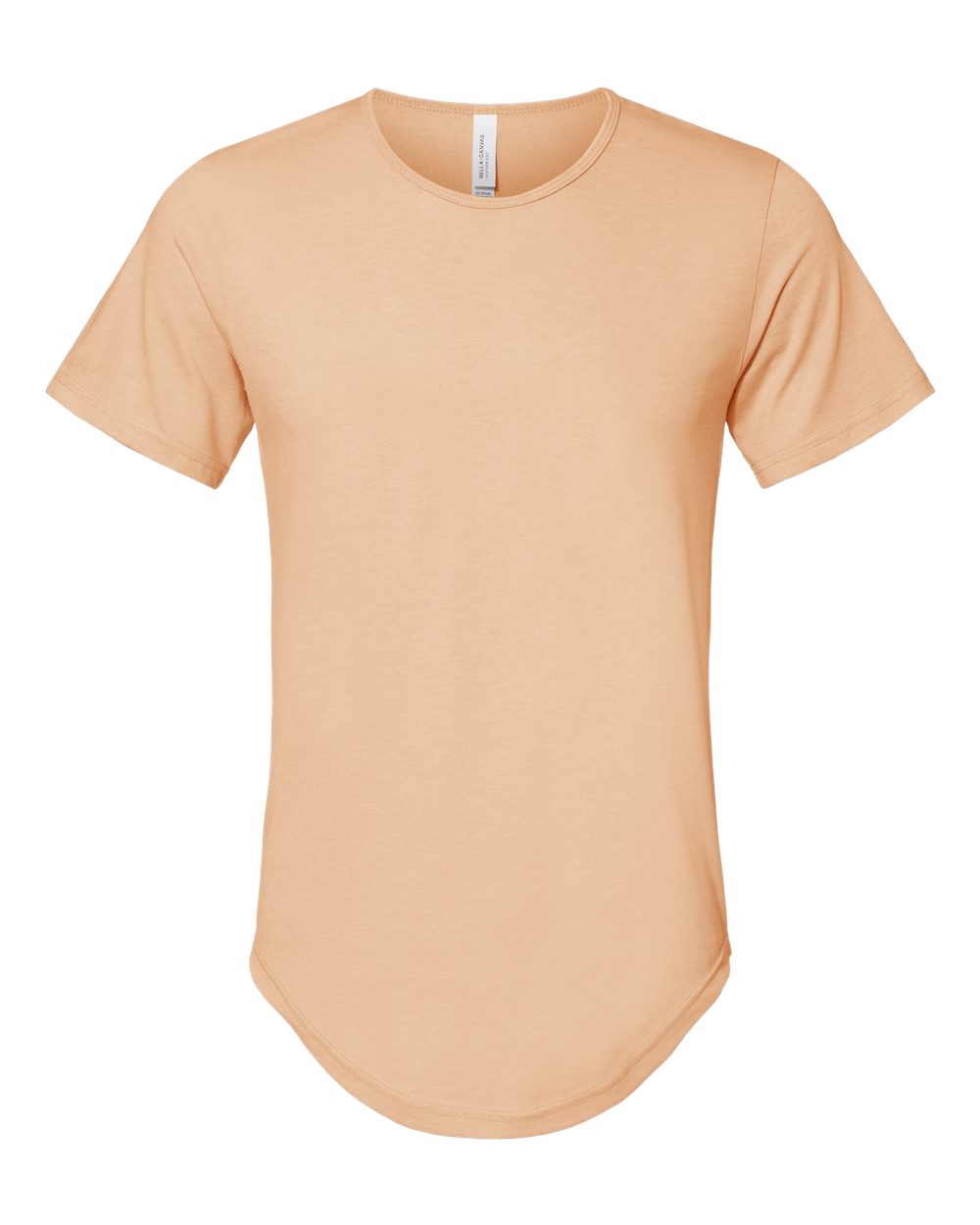 Customized BELLA + CANVAS Jersey Curved Hem Tee 3003