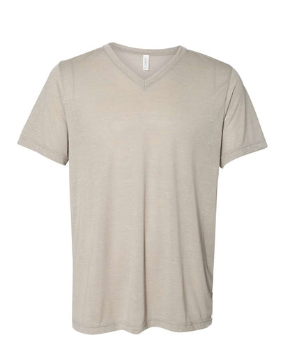 BELLA + CANVAS - Textured Jersey V-Neck Tee - 3655