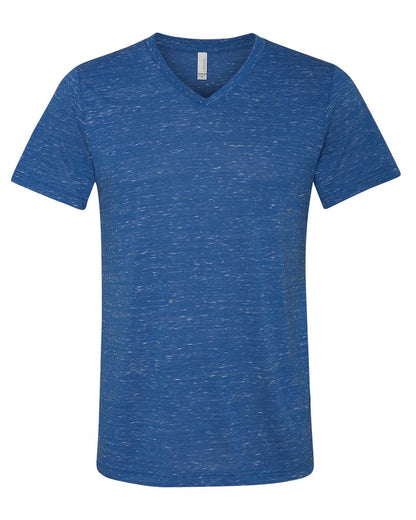 BELLA + CANVAS - Textured Jersey V-Neck Tee - 3655
