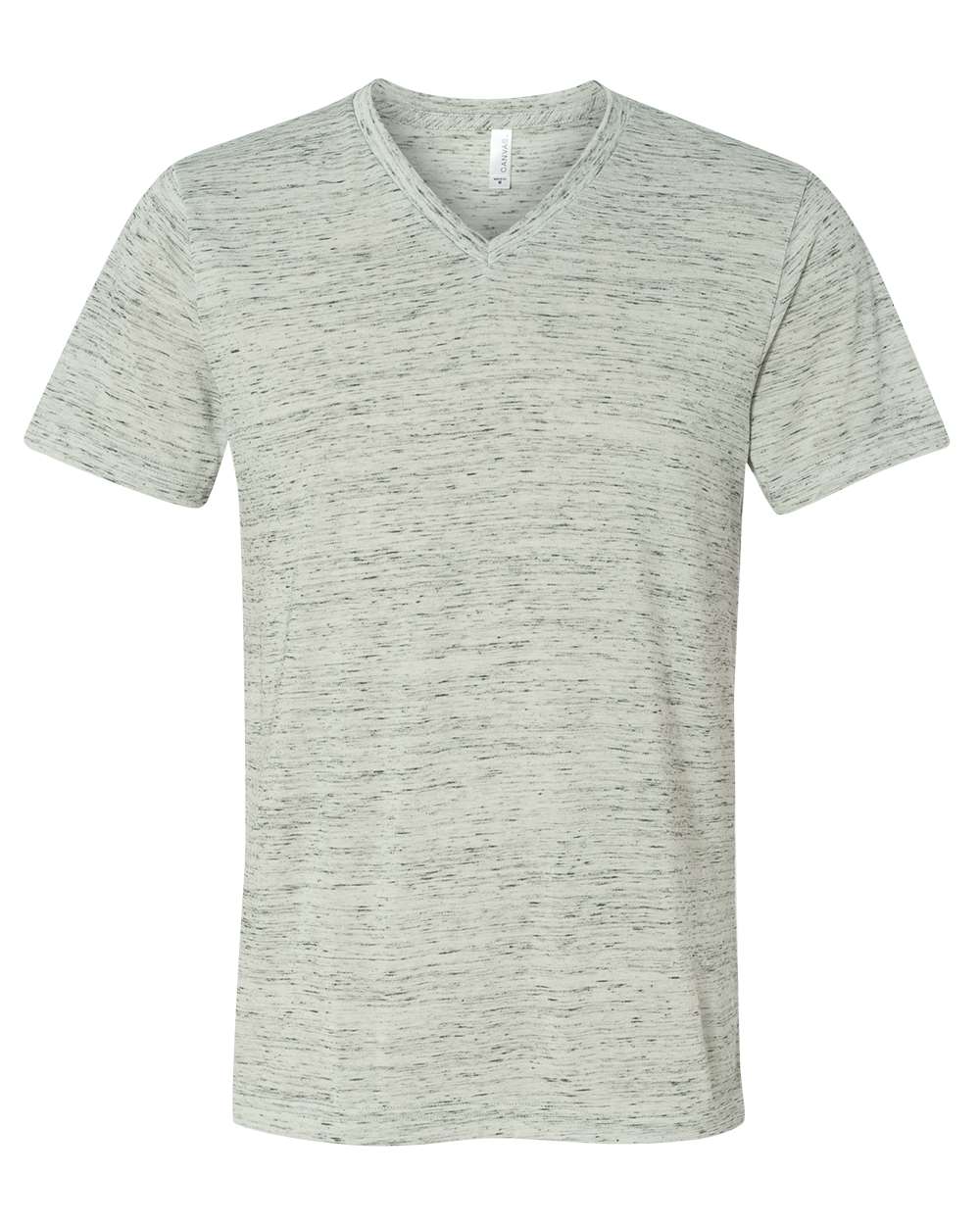 BELLA + CANVAS - Textured Jersey V-Neck Tee - 3655