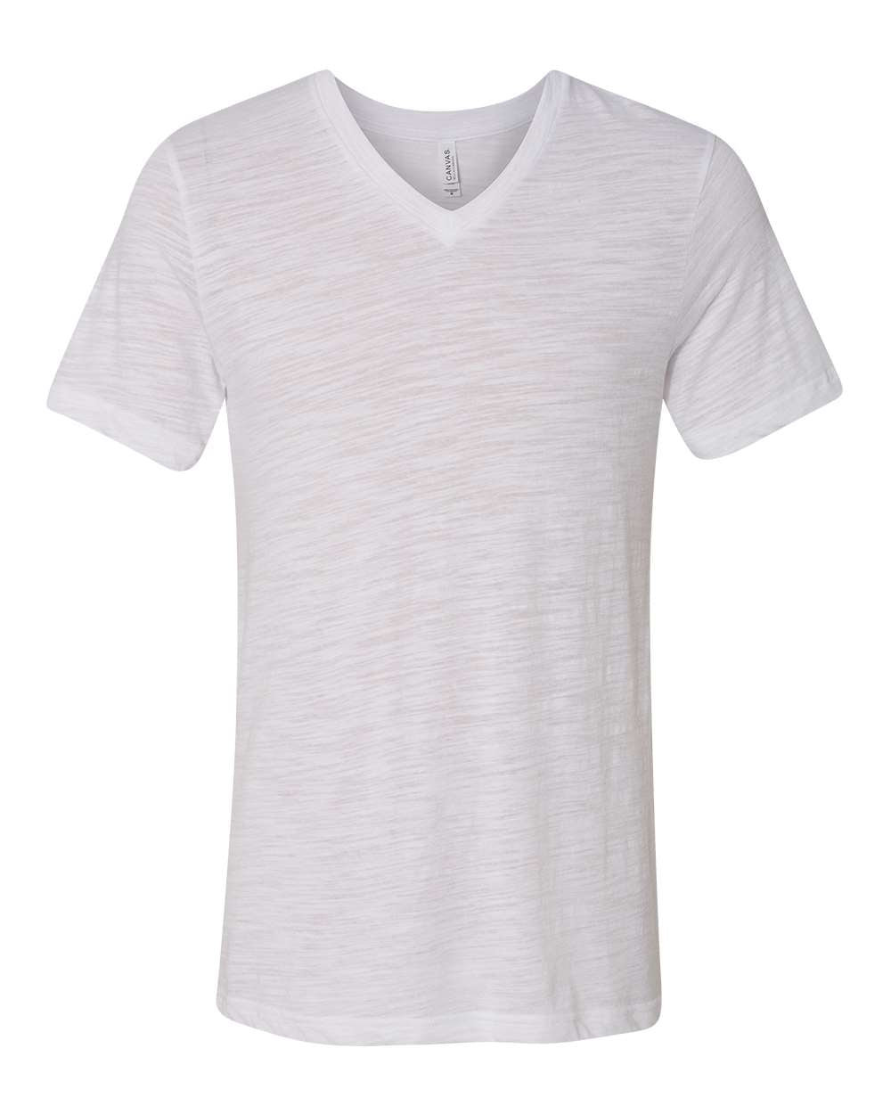 BELLA + CANVAS - Textured Jersey V-Neck Tee - 3655