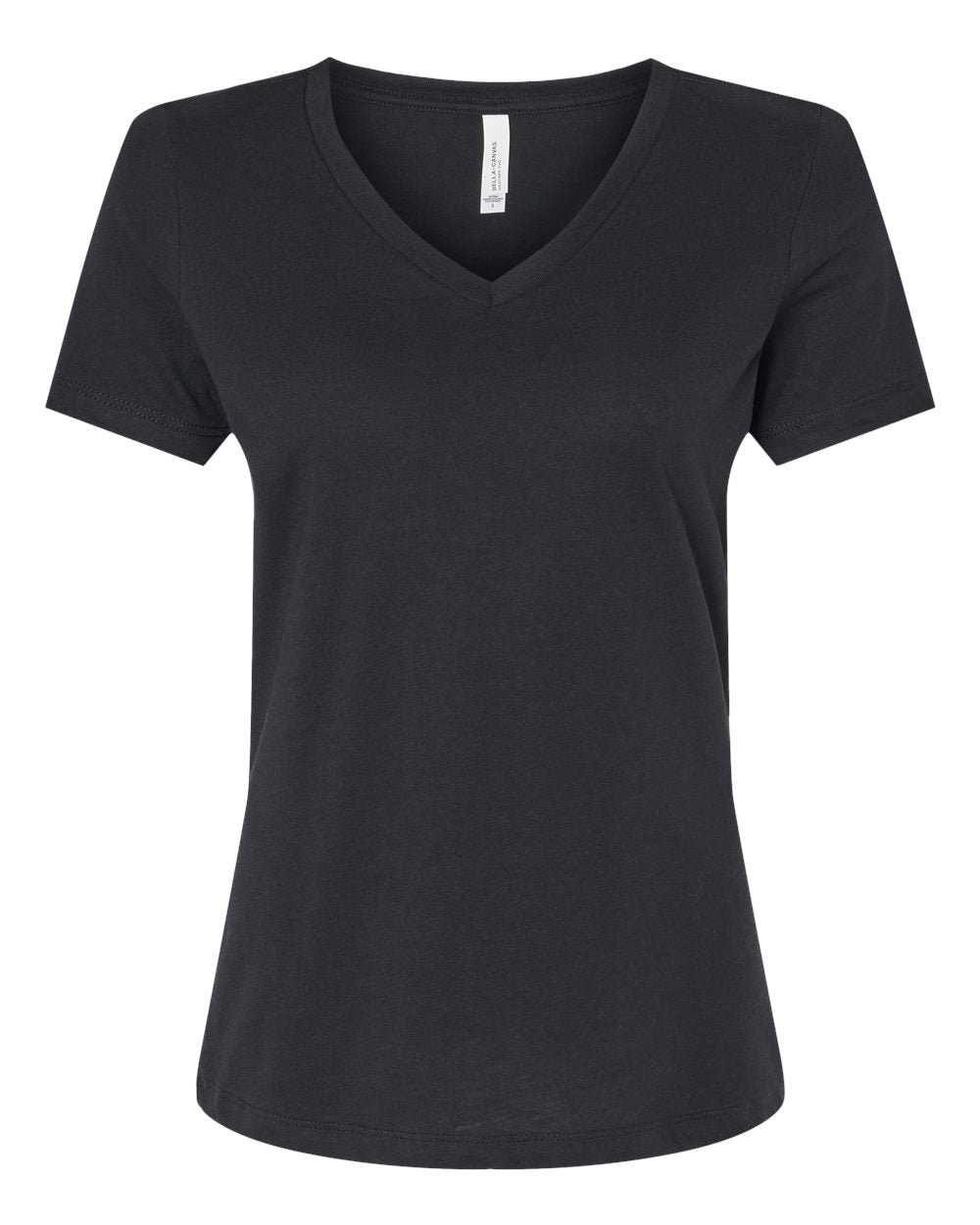 Customized BELLA + CANVAS - Women's Relaxed Heather CVC V-Neck Tee - 6405CVC