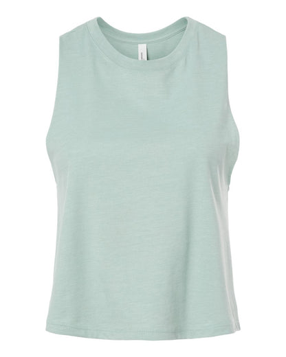 Customized BELLA + CANVAS - Women's Racerback Crop Tank - 6682