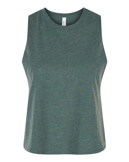 Customized BELLA + CANVAS - Women's Racerback Crop Tank - 6682