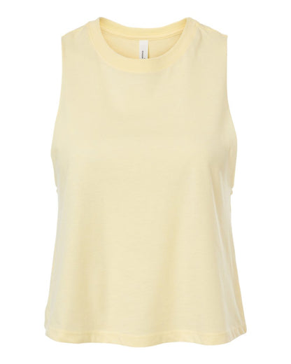 Customized BELLA + CANVAS - Women's Racerback Crop Tank - 6682