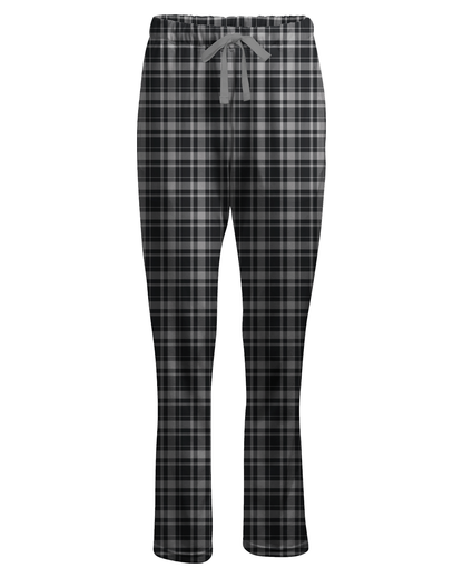 Boxercraft Ladies Henley Flannel Pants Black Jordan Flannel Pants w/ Custom Text/Logo