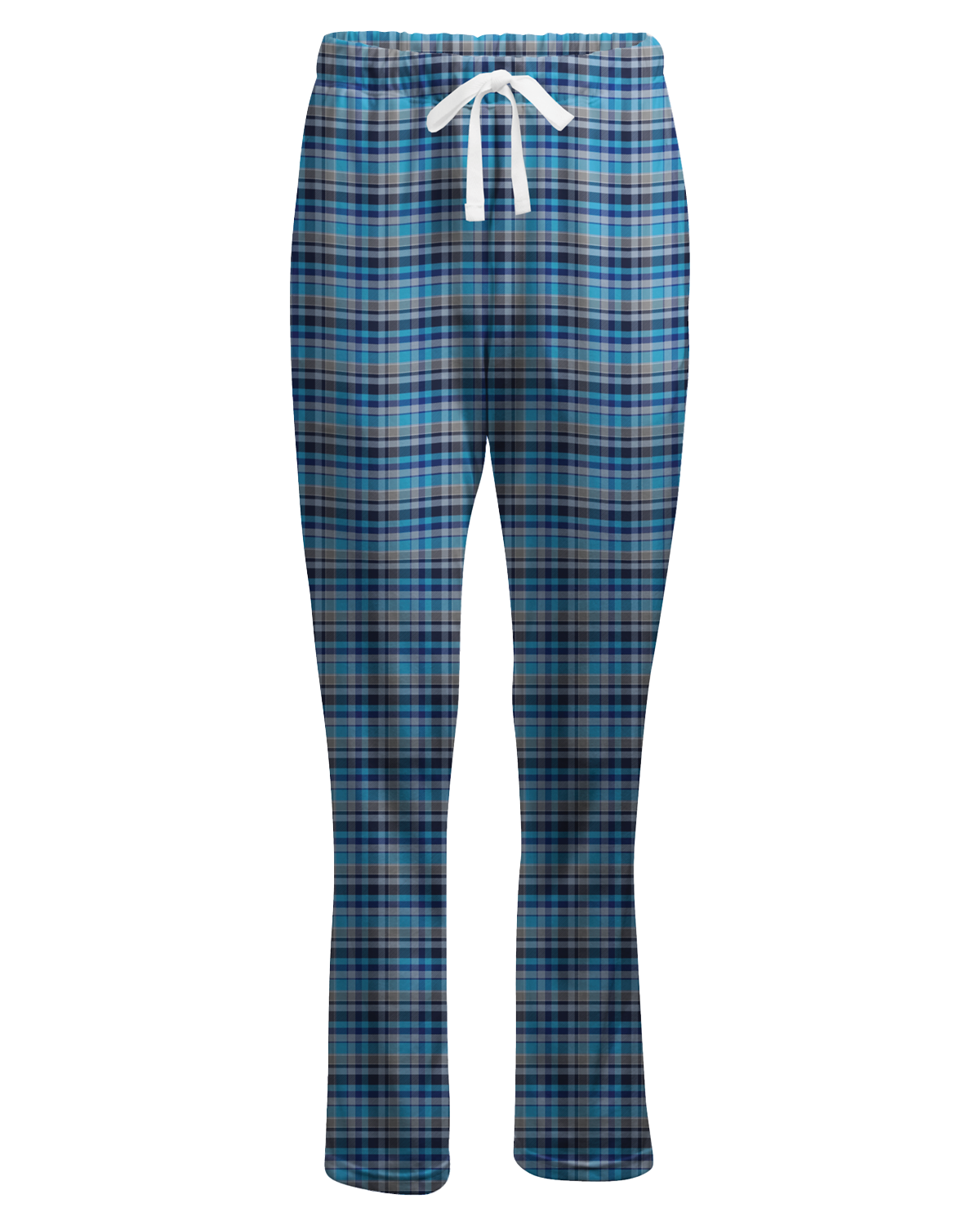 Boxercraft Ladies Henley Flannel Pants Blue Harmony Flannel Pants with Custom Text/Logo