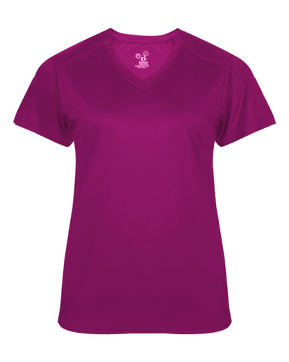 Badger - Ultimate SoftLock™ Women's V-Neck T-Shirt 50+ UPF - 4062