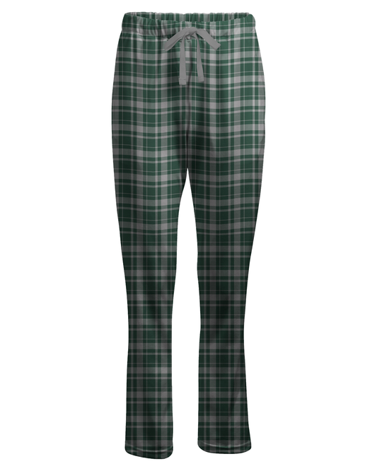 Boxercraft Ladies Henley Flannel Pants Green Jordan Flannel Pants with Custom Text/Logo