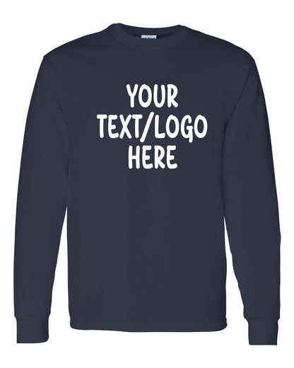 Gildan Heavy Cotton® Long Sleeve T-Shirt 5400 Customized