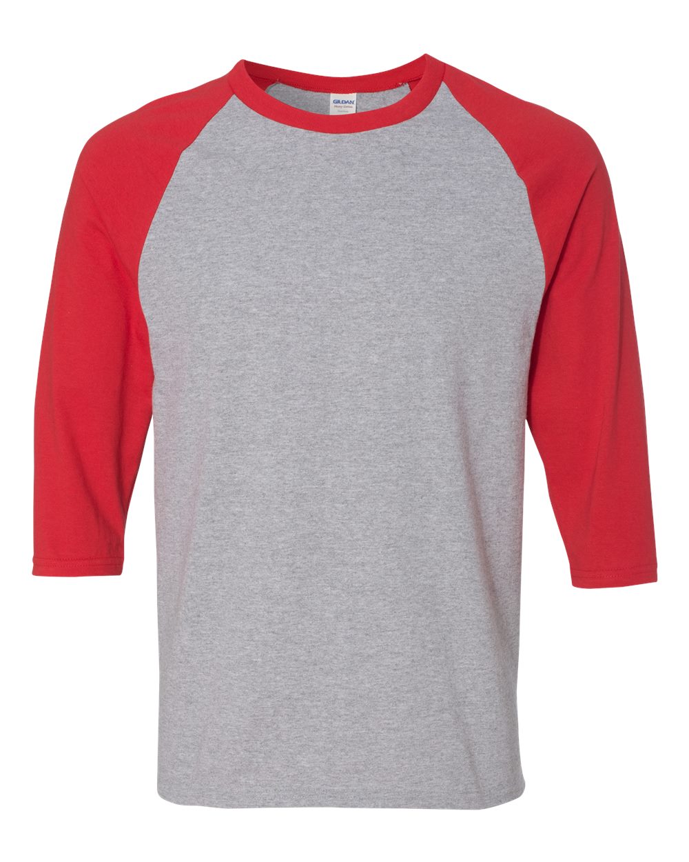 Gildan Heavy Cotton® Raglan Three-Quarter Sleeve T-Shirt 5700 Customized