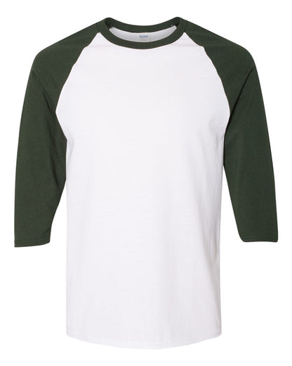 Gildan Heavy Cotton® Raglan Three-Quarter Sleeve T-Shirt 5700 Customized