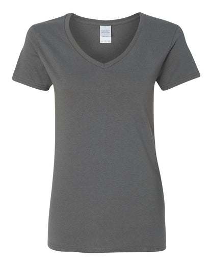 Gildan Heavy Cotton™ Women’s V-Neck T-Shirt - 5V00L