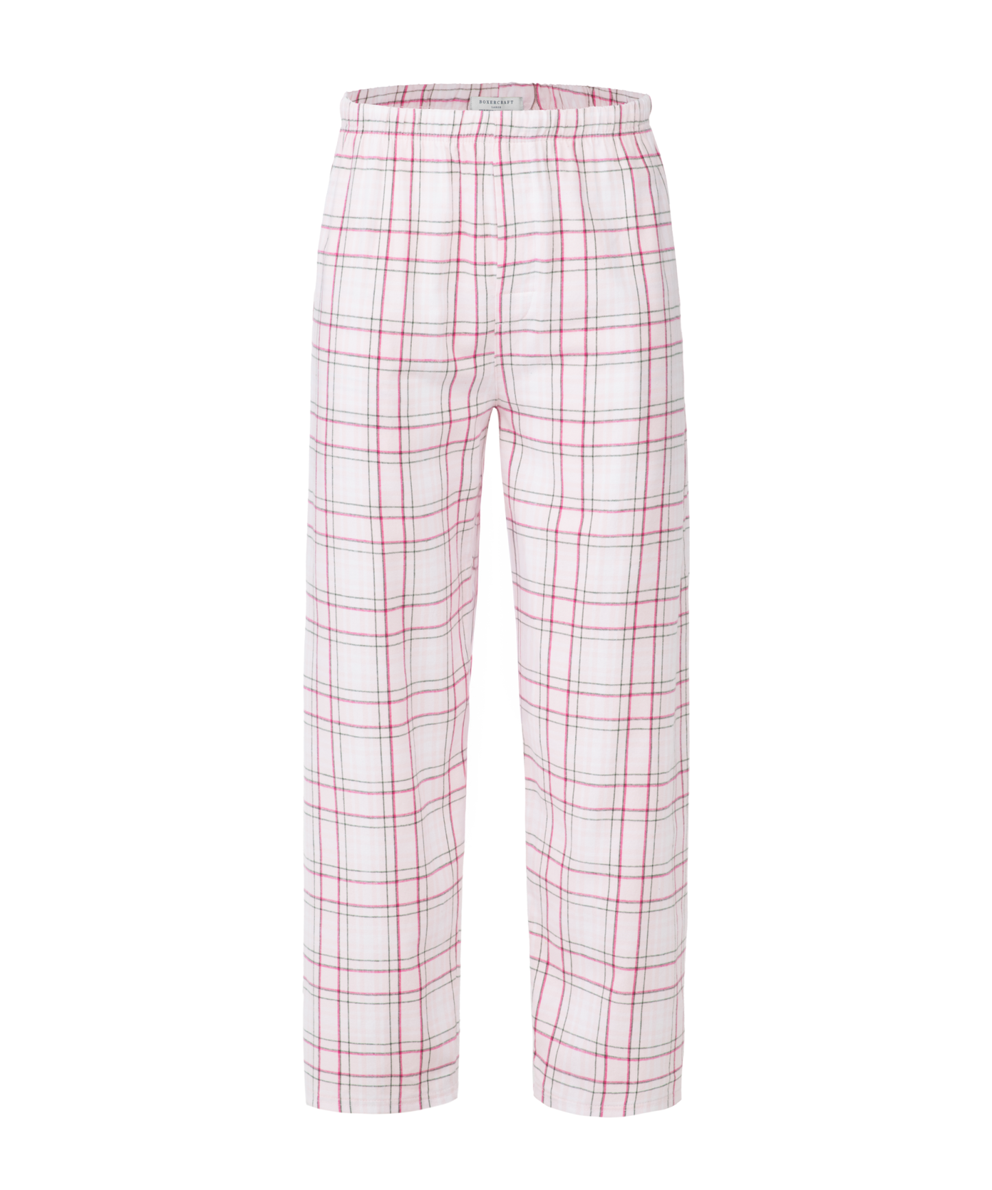 Boxercraft Unisex Flannel Pants Hope Joy Flannel Pants with Custom Text