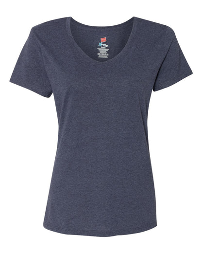 Hanes - Perfect-T Women’s Triblend V-Neck T-Shirt 40+ UPF - 42VT