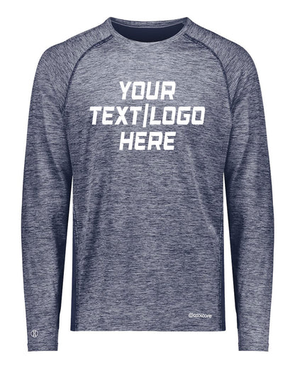 Adult Holloway - Electrify CoolCore® Long Sleeve T-Shirt 50+ UPF- 222570