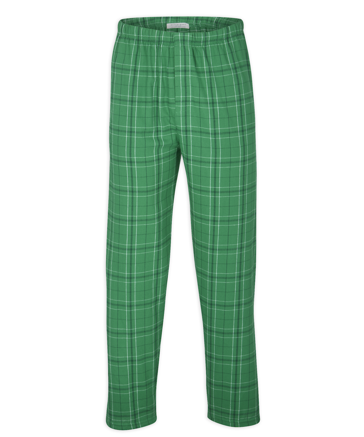 Boxercraft Unisex Flannel Pants Kelly Field Day Flannel Pants with Custom Text
