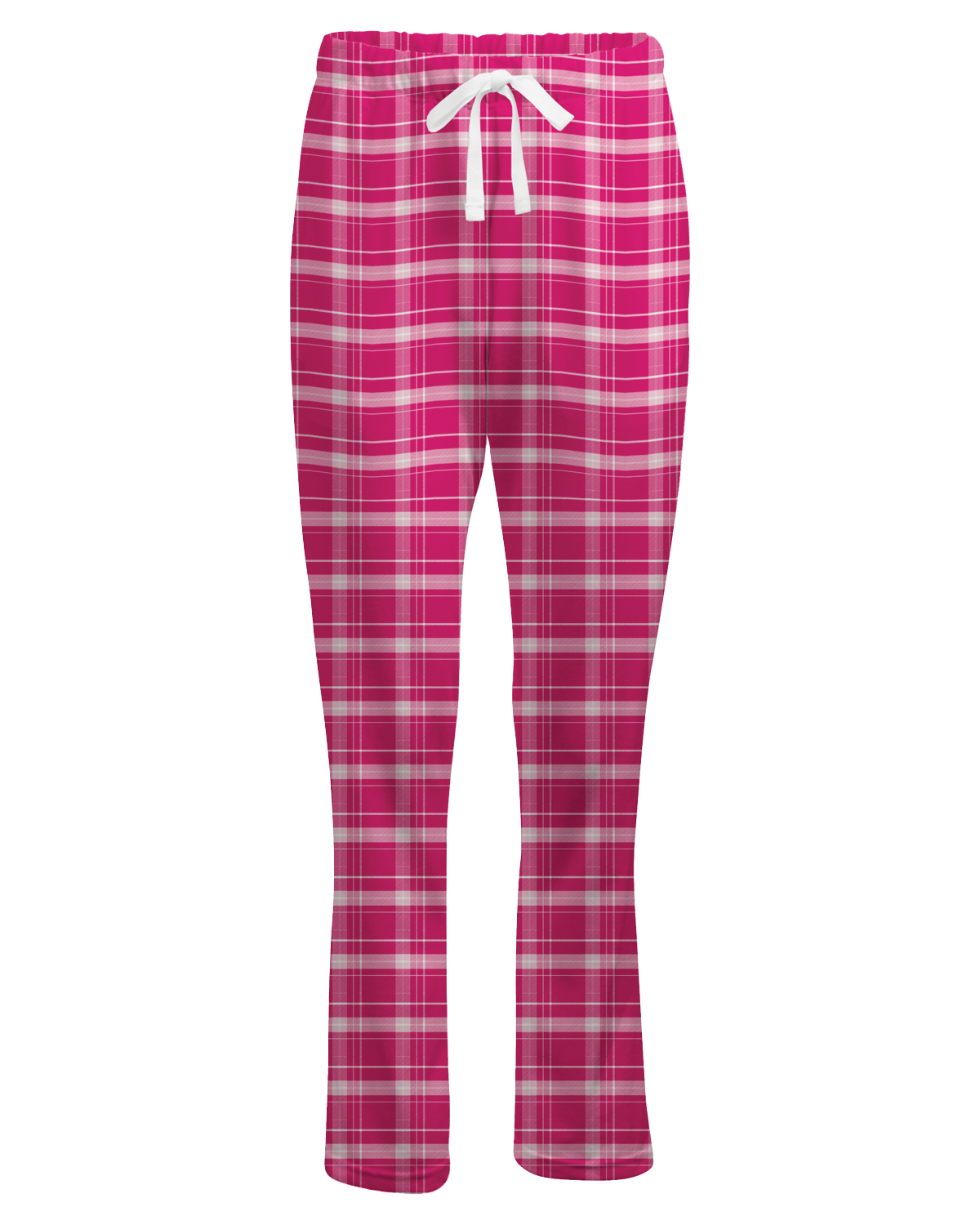 Boxercraft Ladies Henley Flannel Pants Pink Caring Flannel Pants with Custom Text/Logo