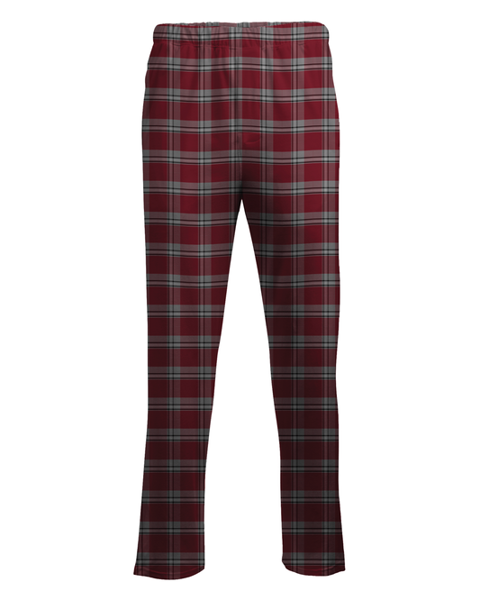 Boxercraft Unisex Flannel Pants Red McIntosh Flannel Pants with Custom Text