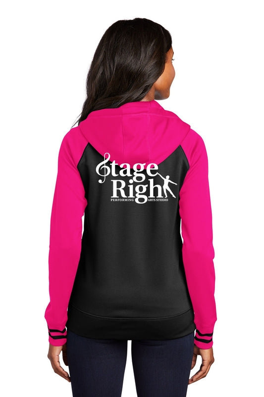 Stage Right Sport-Tek® Women's Sport-Wick® Varsity Fleece Full-Zip Hooded Jacket