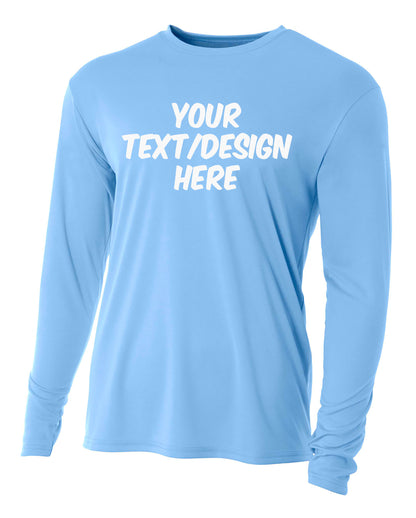 YOUTH A4 - Youth Cooling Performance Long Sleeve T-Shirt 44+ UPF - NB3165