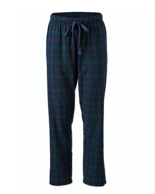 Boxercraft Ladies Haley Flannel Pants Scottish Tartan Color Pants with Custom Text